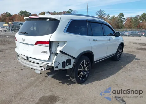 2022 Honda Pilot Awd Elite из США, поврежденный, VIN 5FNYF6H01NB039827